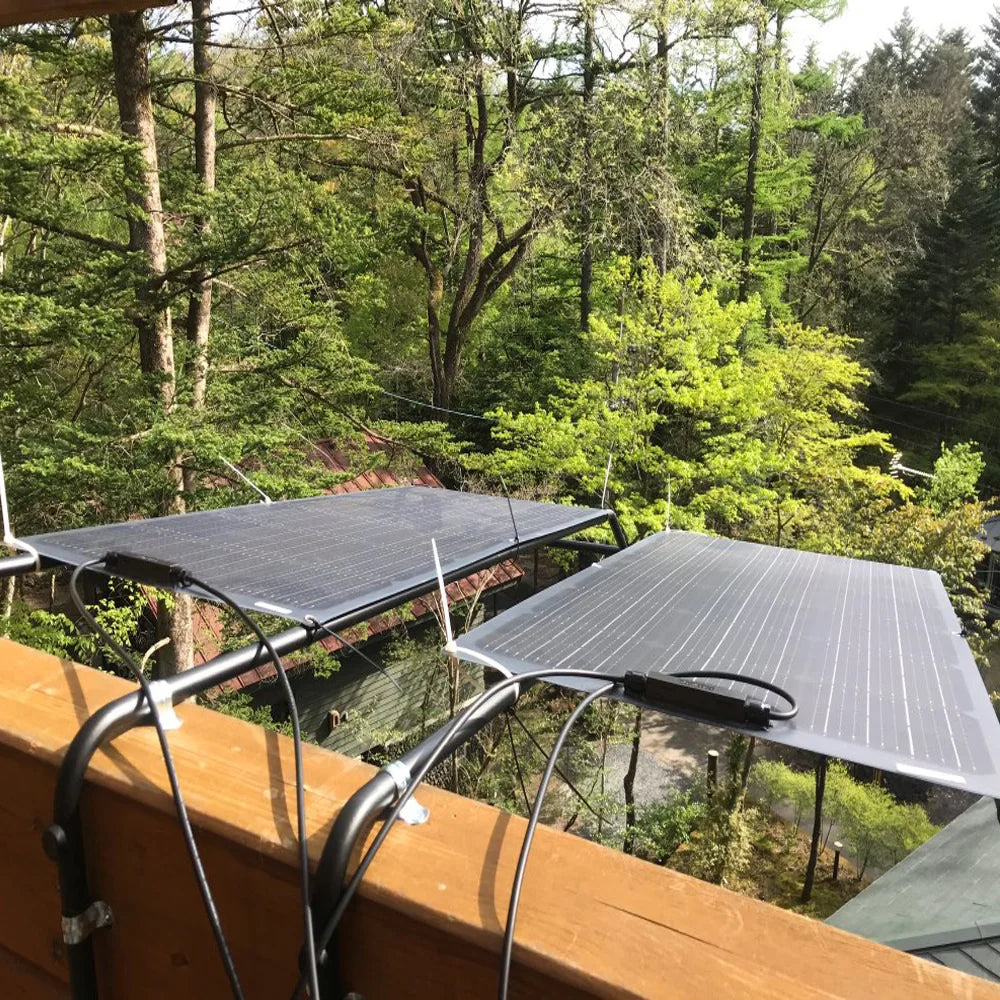 1000w Flexible solar panel 12v 24v panel solar 200W 100w 500W monocrystalline battery charger for rv electric car camping yacht