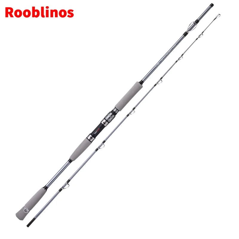 ROOBLINOS RAPTOR II Boat Fishing Rod Casting Spinning Rod 1.8m Saltwater 2 Section Trolling Rod