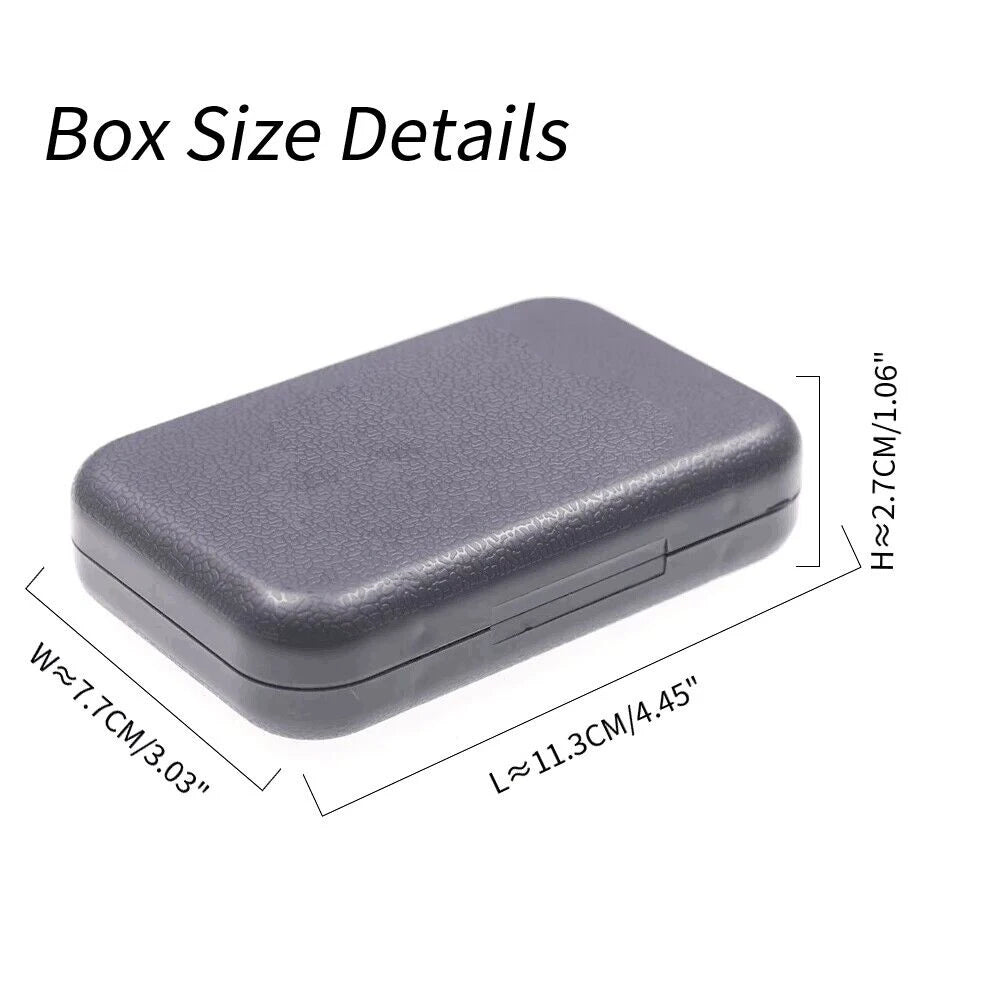 Vampfly 48pcs Fly Set Box Bead Head Copper John Nymph Caddis May Fly Nymphs Dry Flies With Fly Box For Trout Fishing Lure Bait