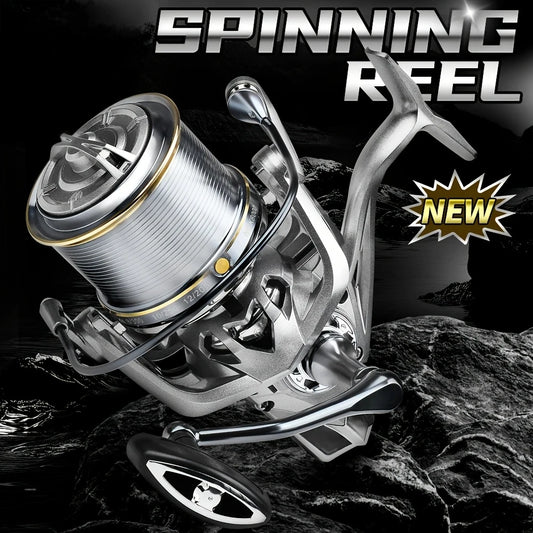 NGK Stainless Steel Bearing Spinning Fishing Reel 8000 9000 10000 12000 14000 25KG Powerful Reel Saltwater Fresh Water Drag